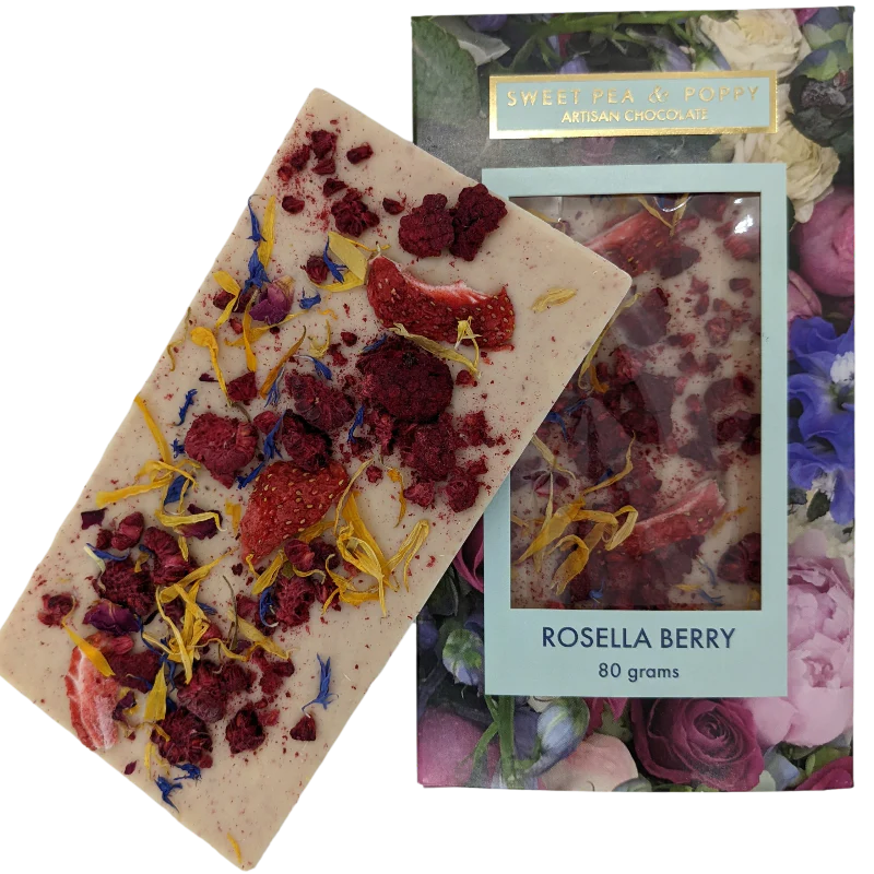 Rosella Berry Artisan Chocolate Bar